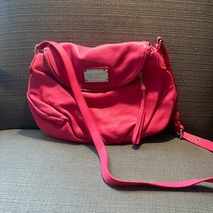 Pink Marc by Marc Jacobs leather shoulder bag
